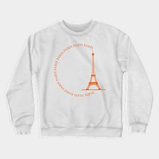 The Eiffel Tower, Paris, France Crewneck Sweatshirt